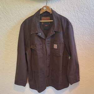 Levi's Dark Brown Utility Chore Jacket